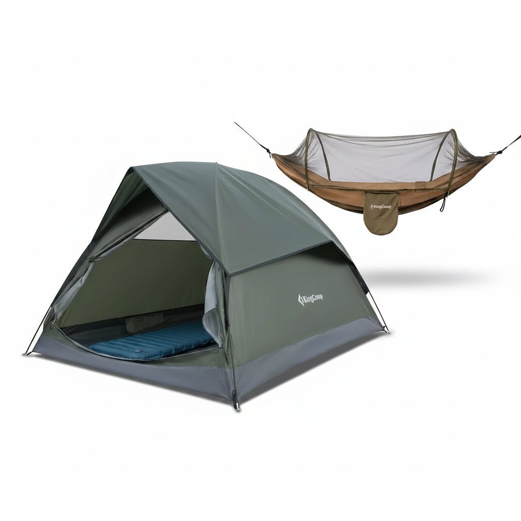 KingCamp Backpacker & Trailhead 3-in-1 Comfort Bundle
