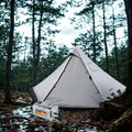 KingCamp Tipi Tent and Wood Stove Bundle Kit