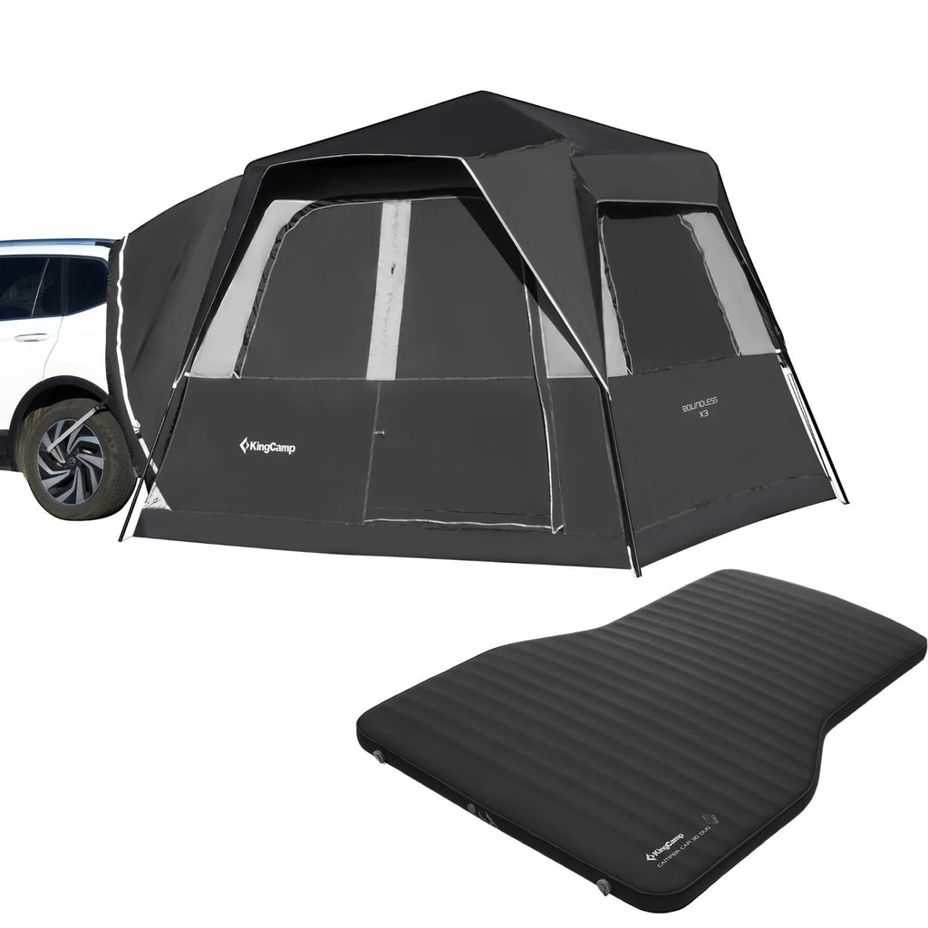 KingCamp SUV Tent and Air Mattress Bundle